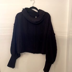 Free People cowl neck sweater